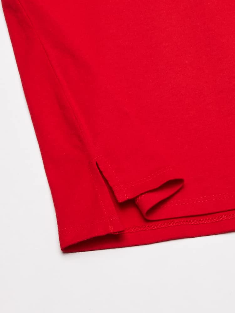 OshKosh B'Gosh Girls' Little Short-Sleeve Uniform Polo, Ruby Red, 8 - Image 3